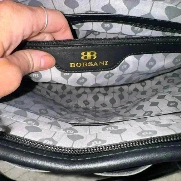 Beautiful BORSANI leather purse NWOT - Picture 7 of 9